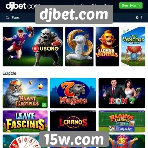 Análise das opções de jogos no site djbet.com